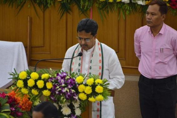 Tripura MLAs took Oath : CM calls for Constructive Politics Tripura MLAs took Oath : CM calls for Constructive Politics